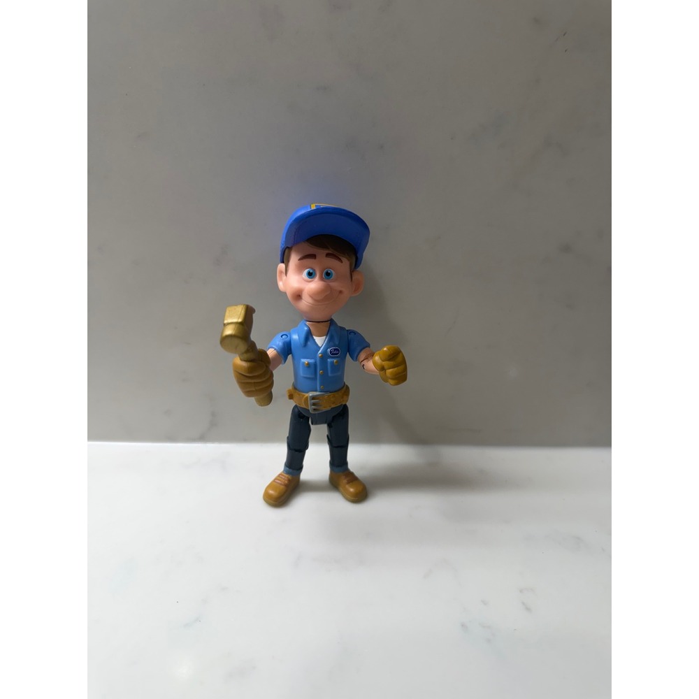 Disney Wreck-It Ralph Fix-It Felix Jr Action Figure Golden Hammer Thinkway Toys